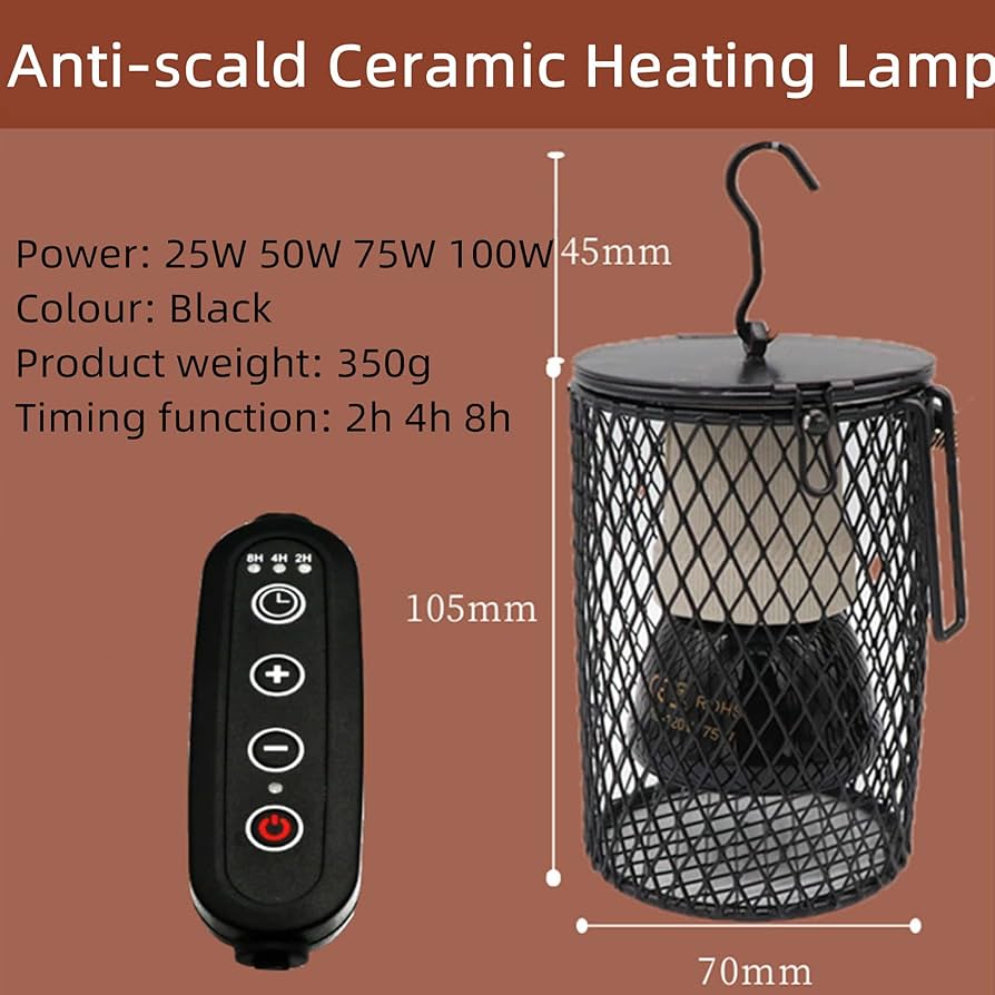 鳥かご　ヒーター付き Amazon | Roczential 保温電球カバー付 100W鳥 ヒーター インコ